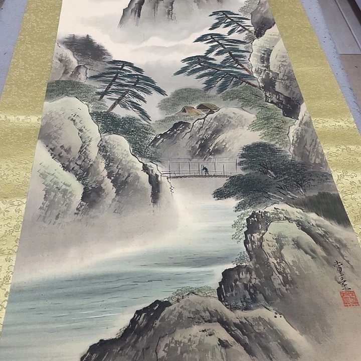 开***星画面画画画画画绢本