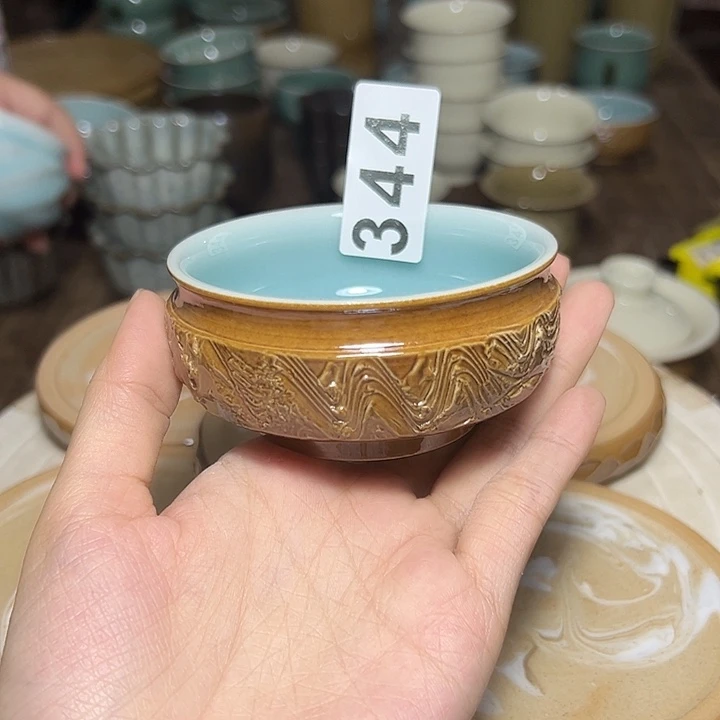 大****龙泉云间青瓷小米茶器