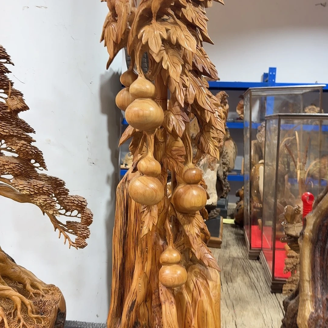 柏木（崖柏）太行崖柏五福临门摆