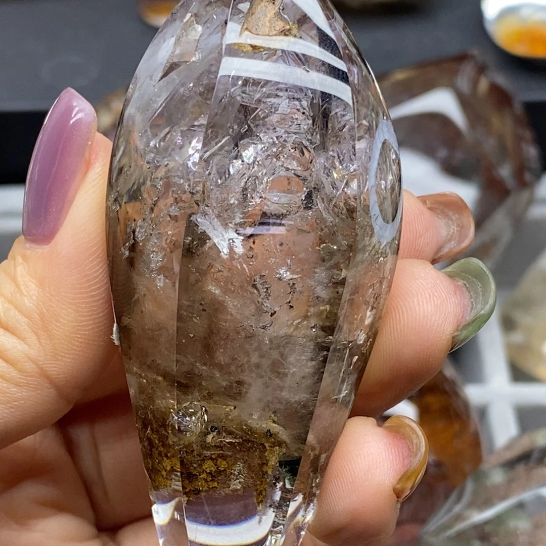 水晶珠宝半成品未镶嵌