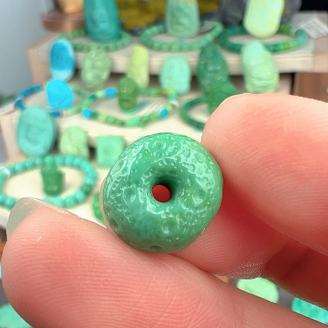 绿松石未镶嵌主播万珍