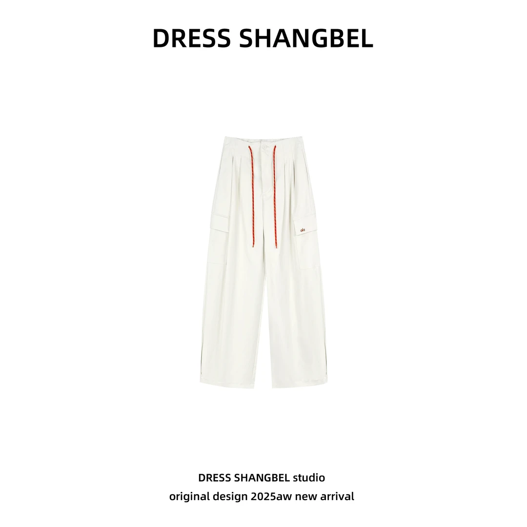 DRESS -新款C48设计师高级感时尚百搭宽松阔腿长裤5955H