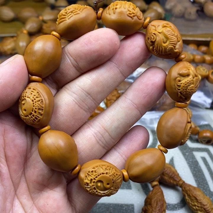 橄榄核手串/手链橄榄核雕工艺手串