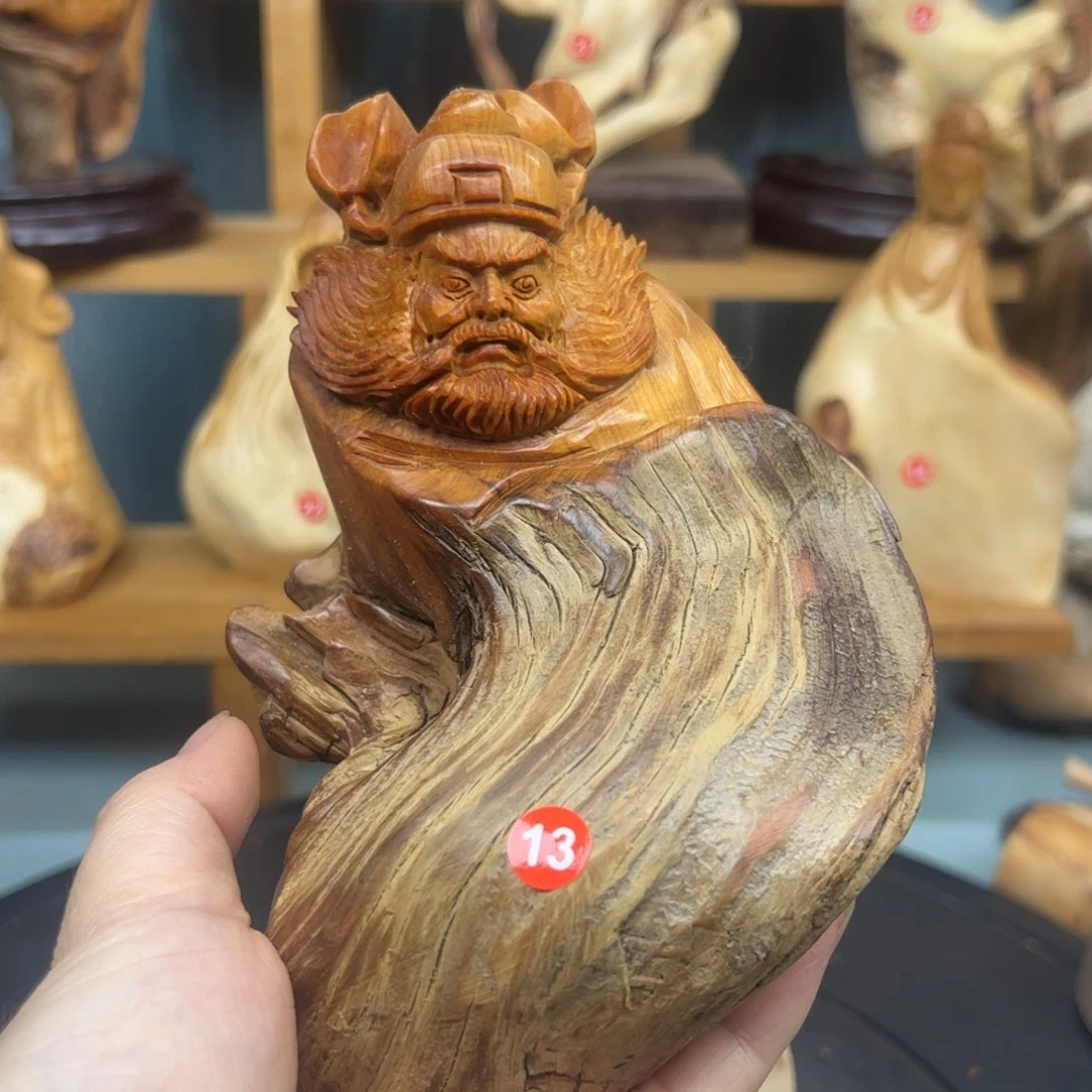 木用****3崖柏木摆件手把件