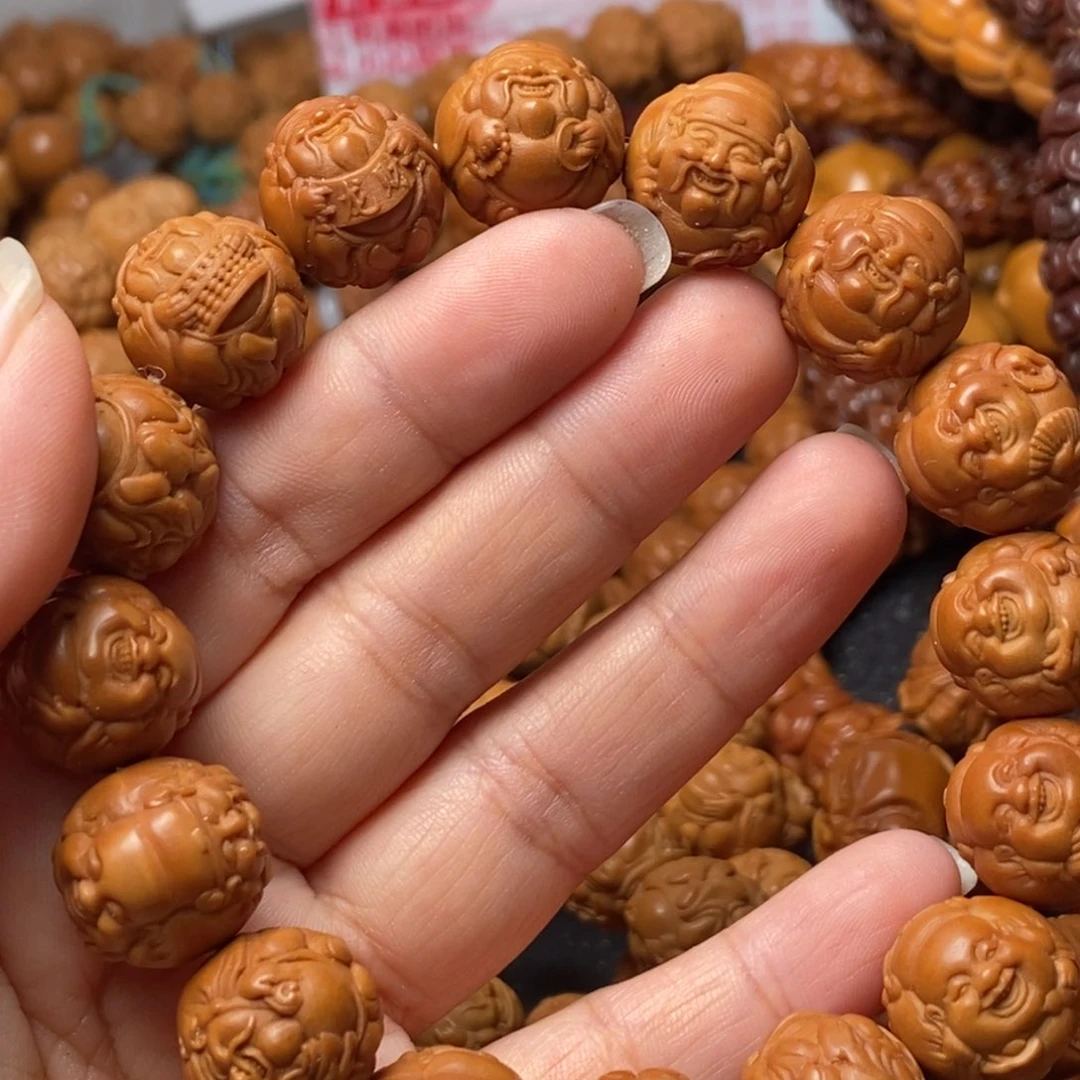 猴头核桃吊坠猴头