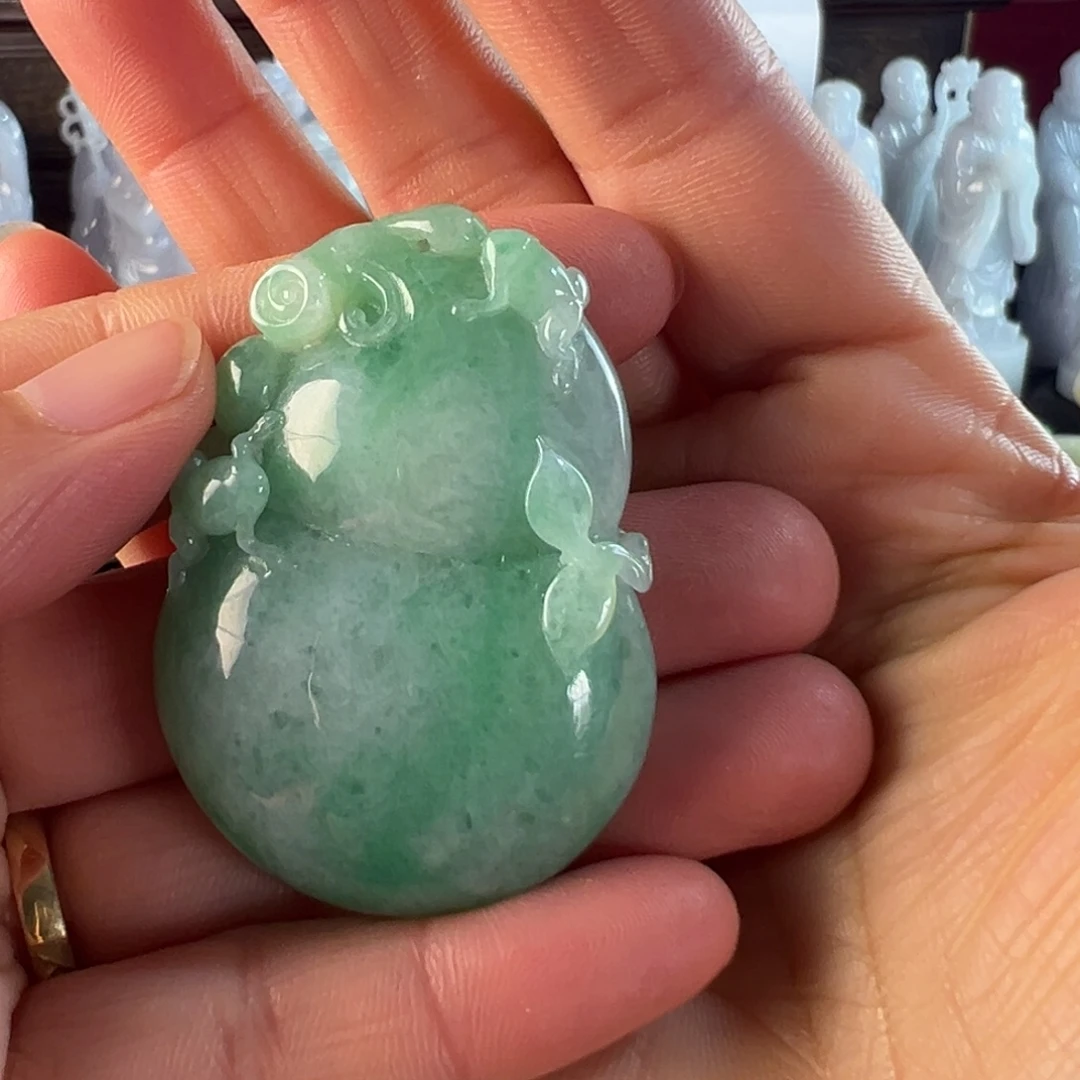 翡翠未镶嵌手镯天然翡翠挂件