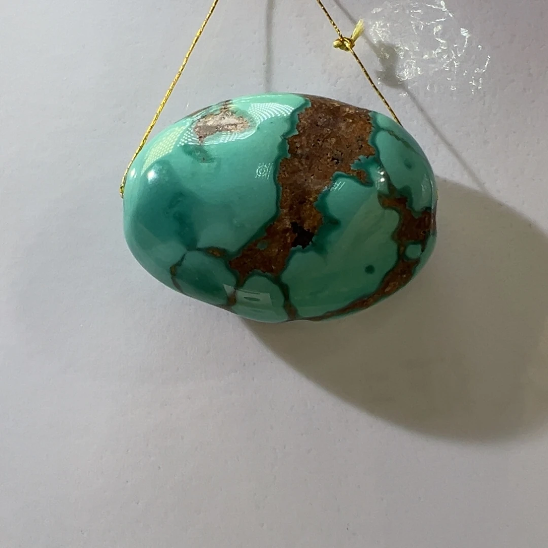 绿松石未镶嵌挂件