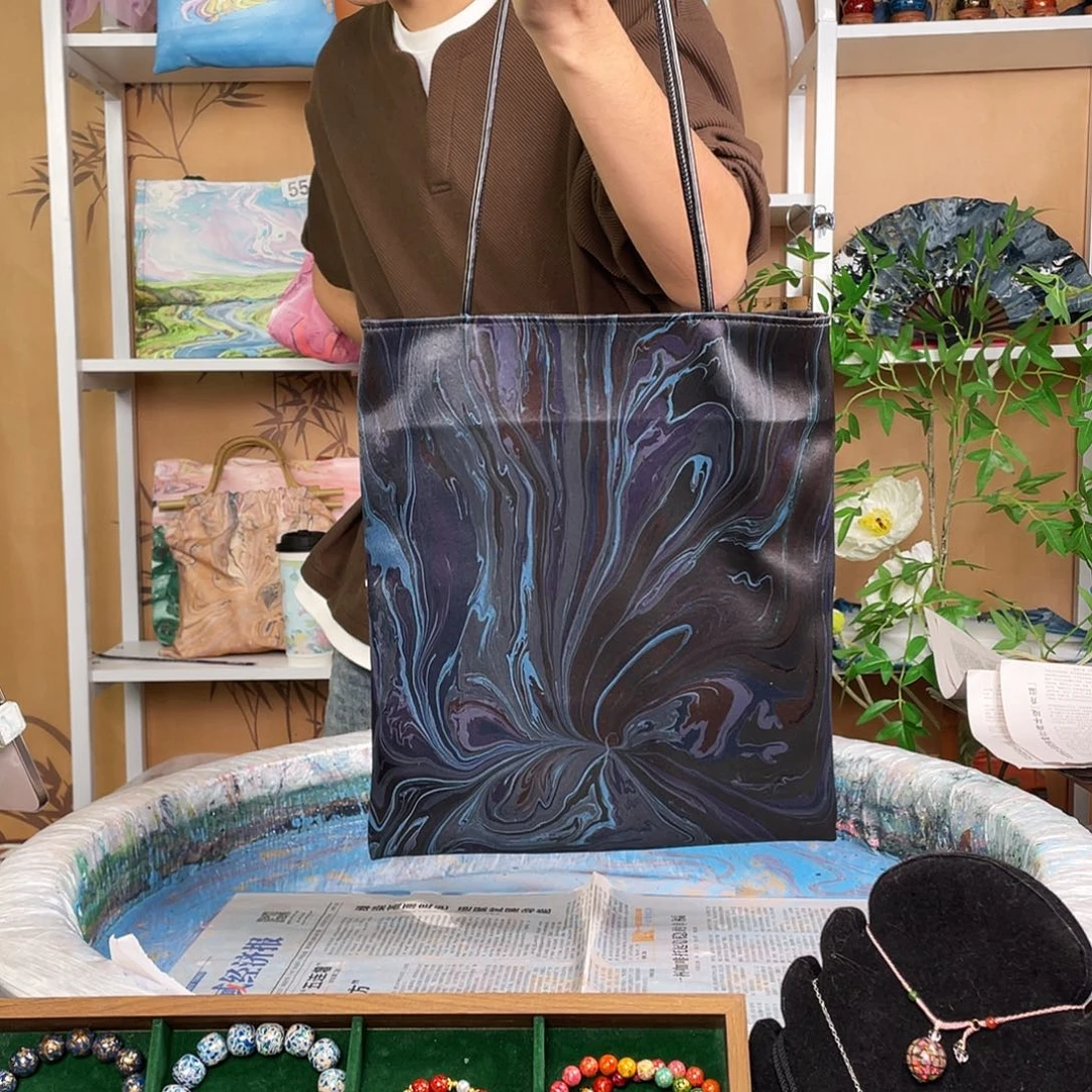 扇子大漆包包单肩包包