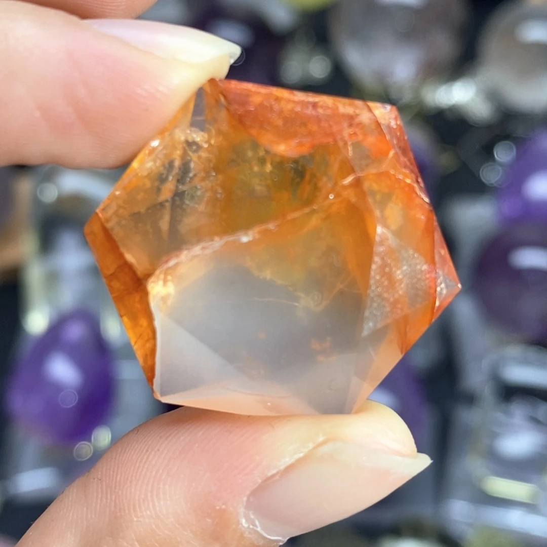 水晶未镶嵌珠宝半成品