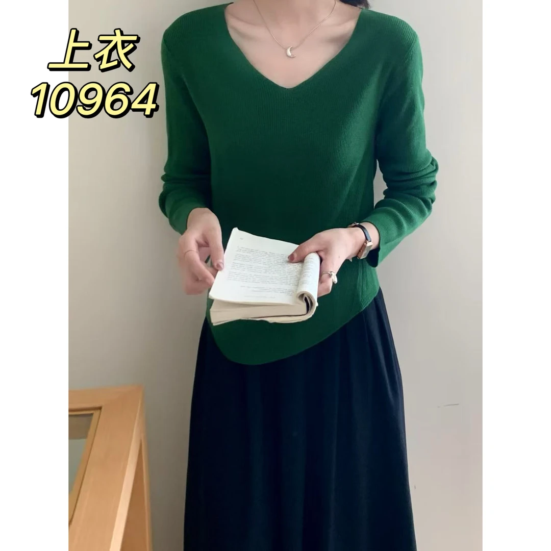 10964（部分无水洗唛，介意慎拍）SANFAN新款针织衫