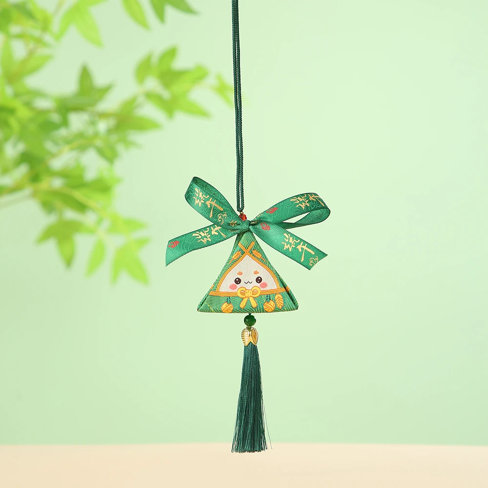 端午节艾草香囊中国风宫廷荷包随身刺绣古风香包车用装饰香袋挂件