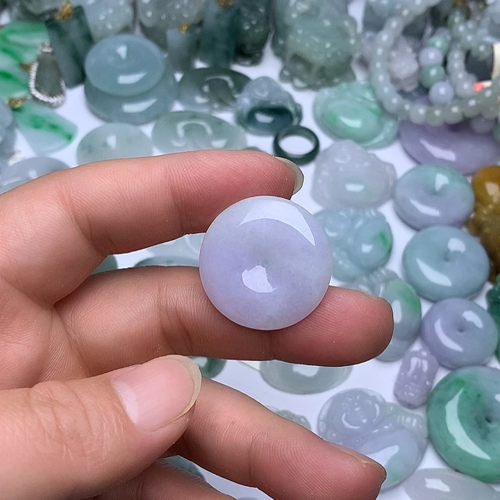 翡翠未镶嵌颈饰天然翡翠