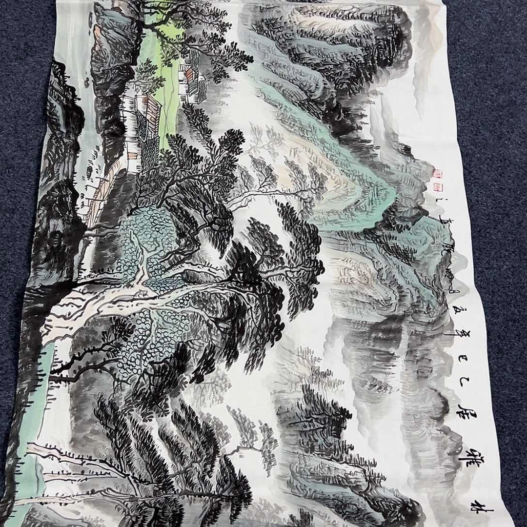 国画事事顺心如意万事如意