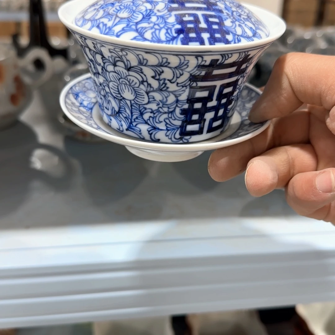 瓷片摆件手绘瓷器全部处理了吧