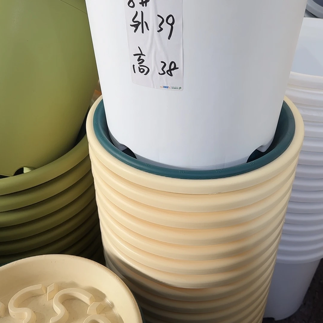 树脂四季3号带托4个米黄