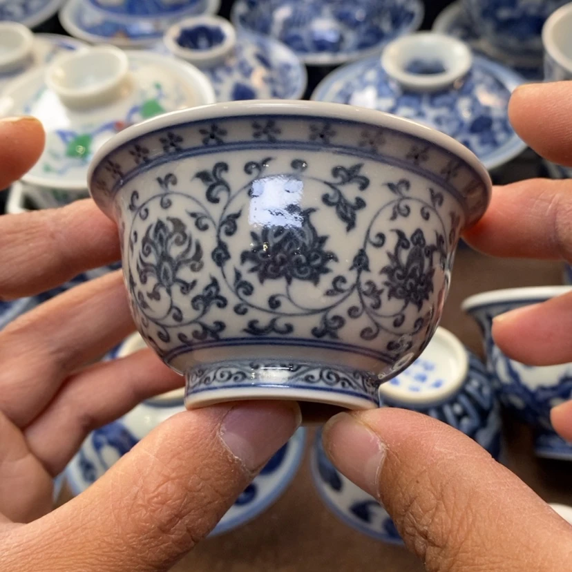 【闪购商品】景德镇青花主人杯
