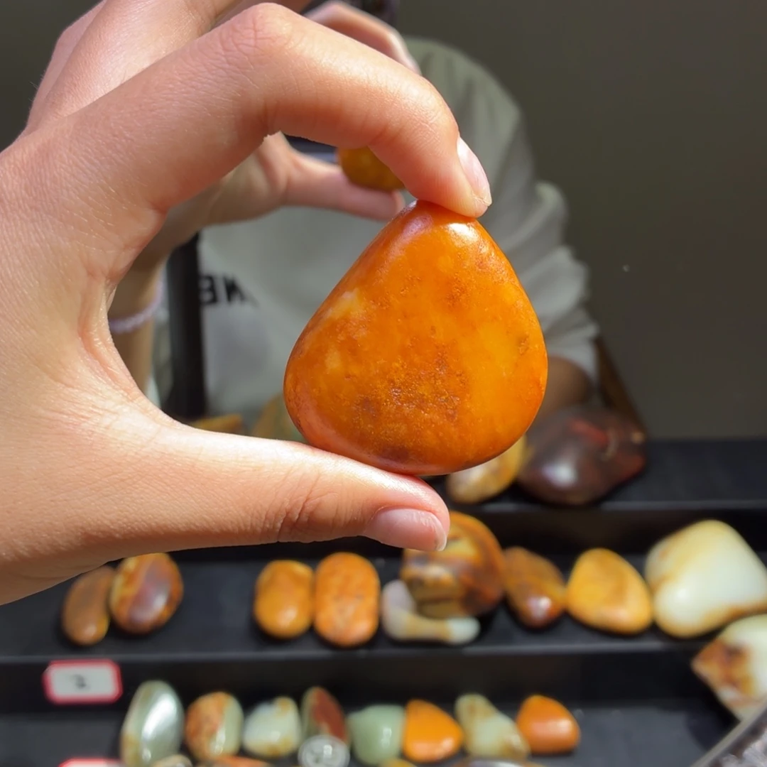 和田玉未镶嵌挂件58