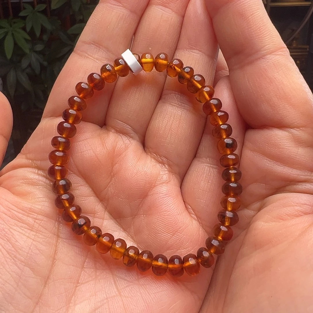 琥珀未镶嵌裸石抚顺琥珀10360六