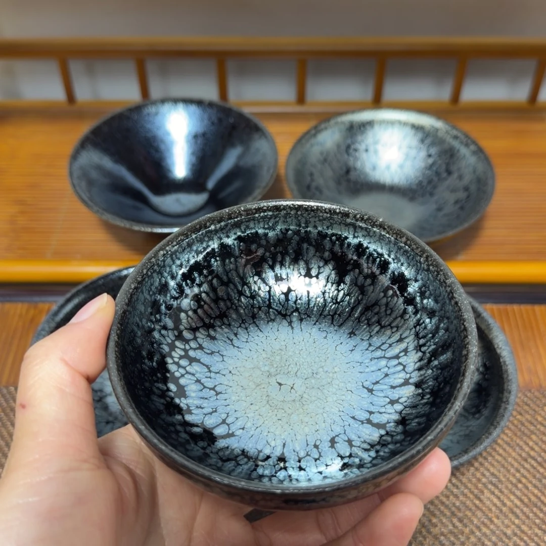 茶盏建盏手工制作主人杯茶杯