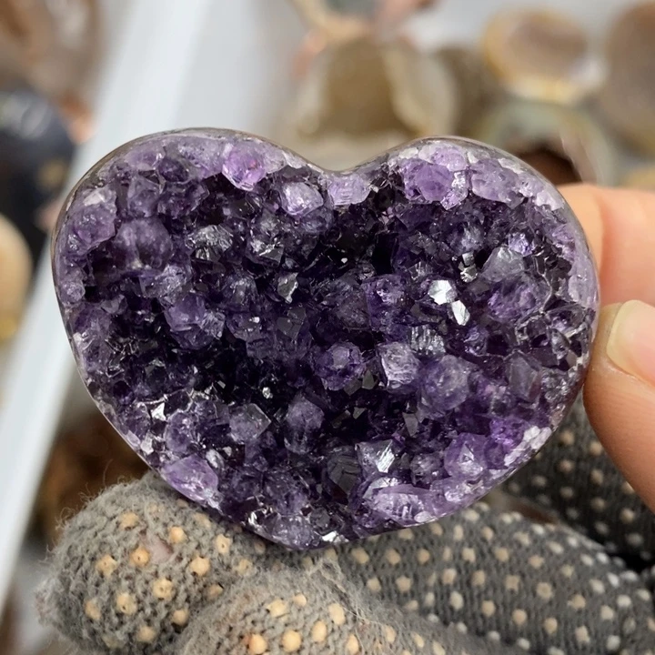 未镶嵌珠宝半成品紫晶