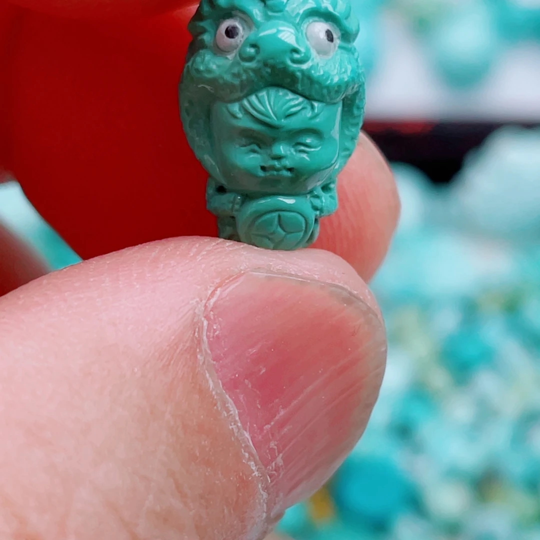 绿松石未镶嵌吊坠(不含链)