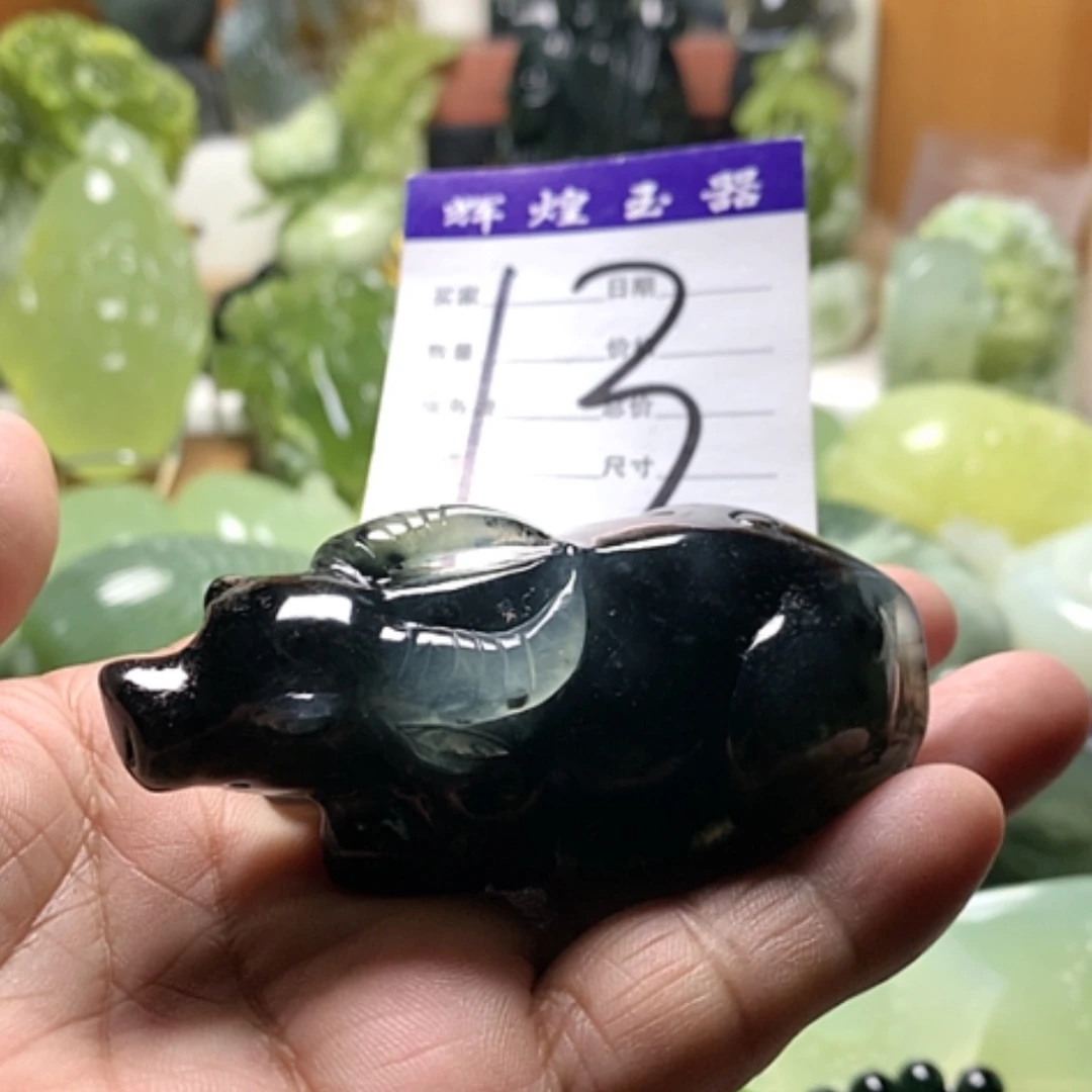 【闪购商品】合金蛇纹石玉颈饰