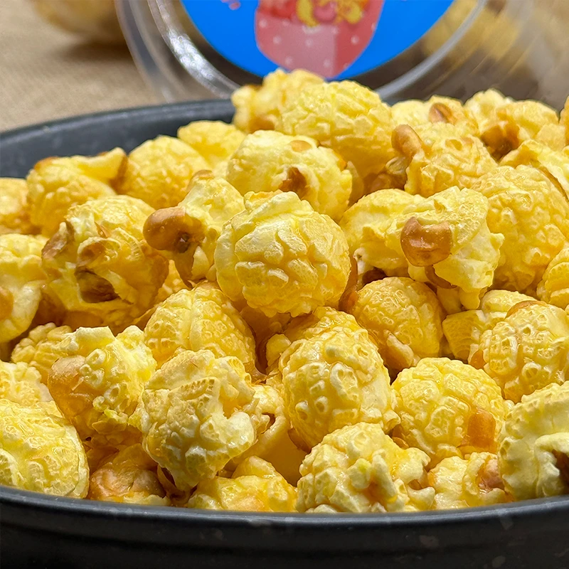 爆米花120g*3桶玉米花休闲零食小吃看电影家庭聚会