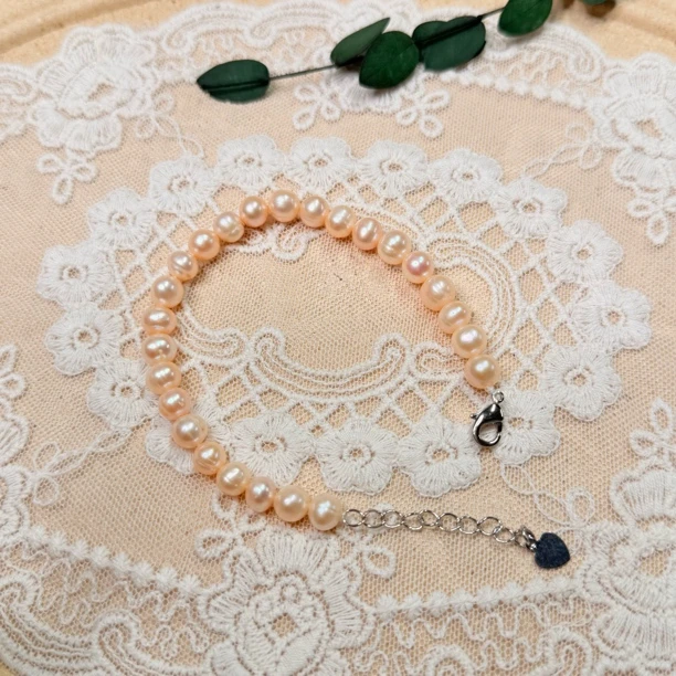 【六六中古】孤品淡水珍珠手链as1634手围20以内