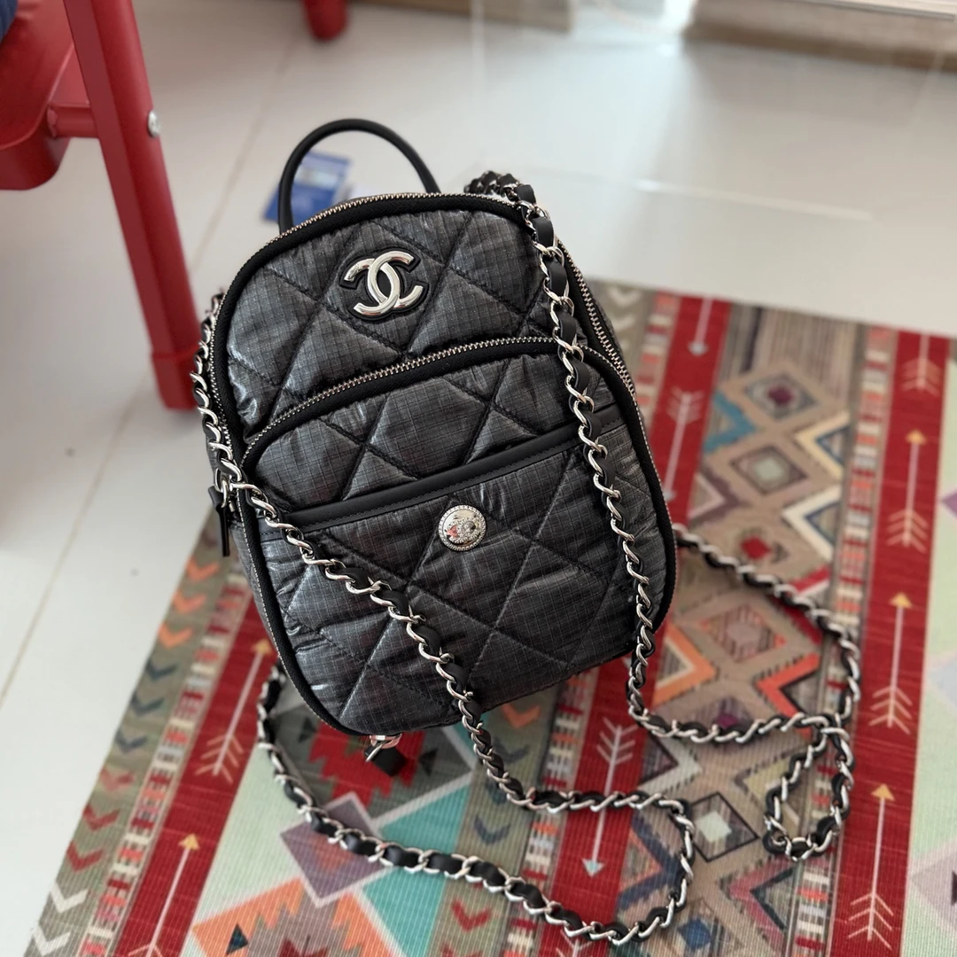 95新 Chanel/香奈儿 香奈儿23n滑雪中古双肩包