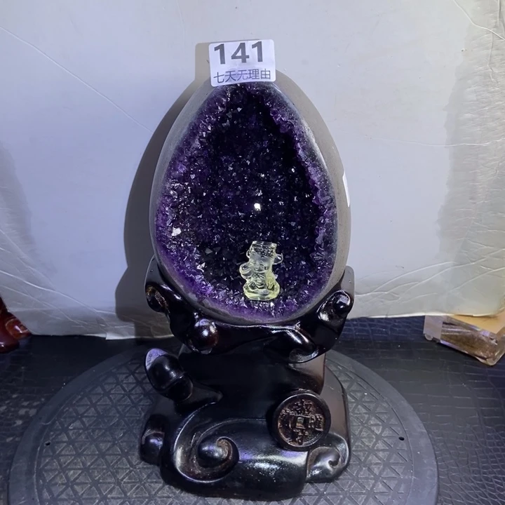 未镶嵌大型摆件（非配饰）紫晶