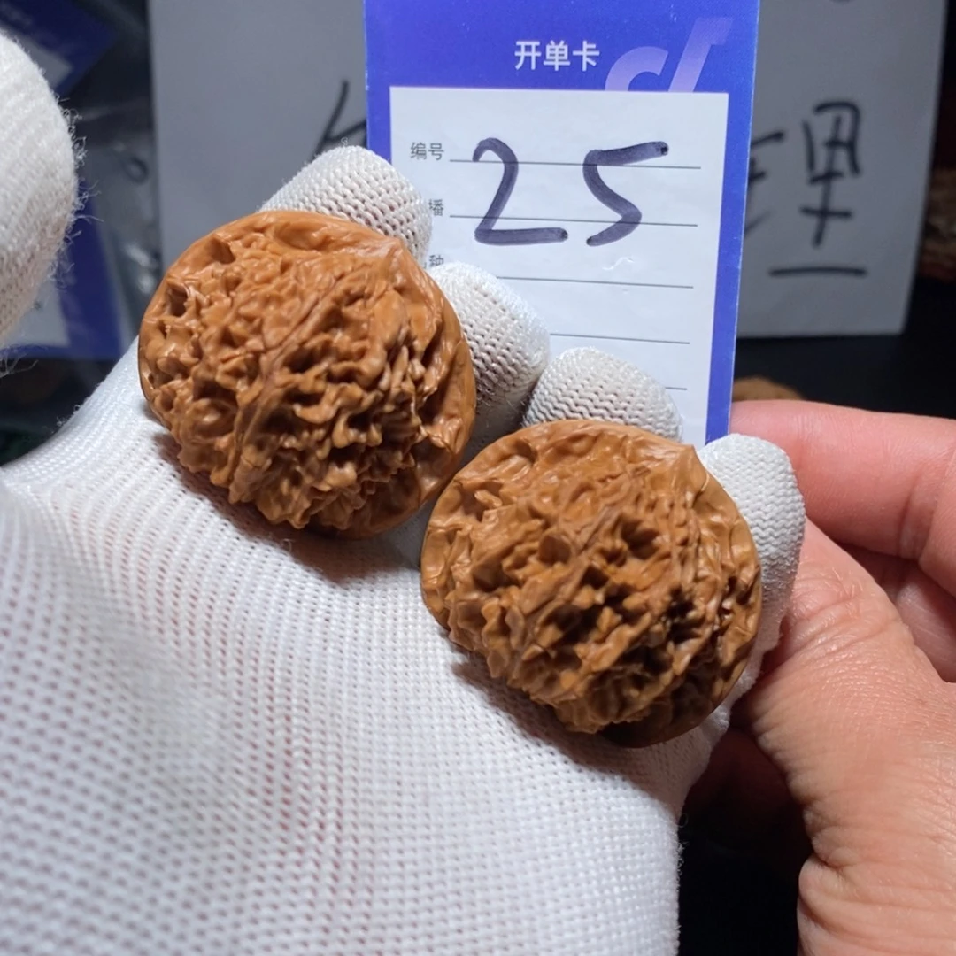 文玩核桃把件39野生无名