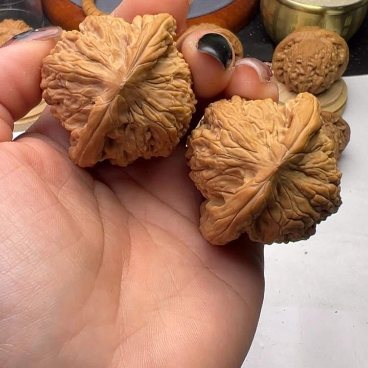 文玩核桃把件蓦*静望月43