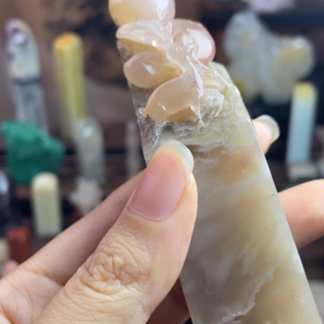 【闪购商品】巴林石印石何**山编号是4727