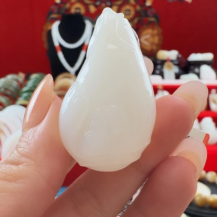和田玉（白玉）未镶嵌颈饰