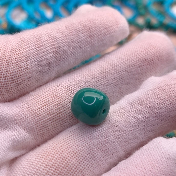 绿松石未镶嵌湖北天然原矿绿松石10.6