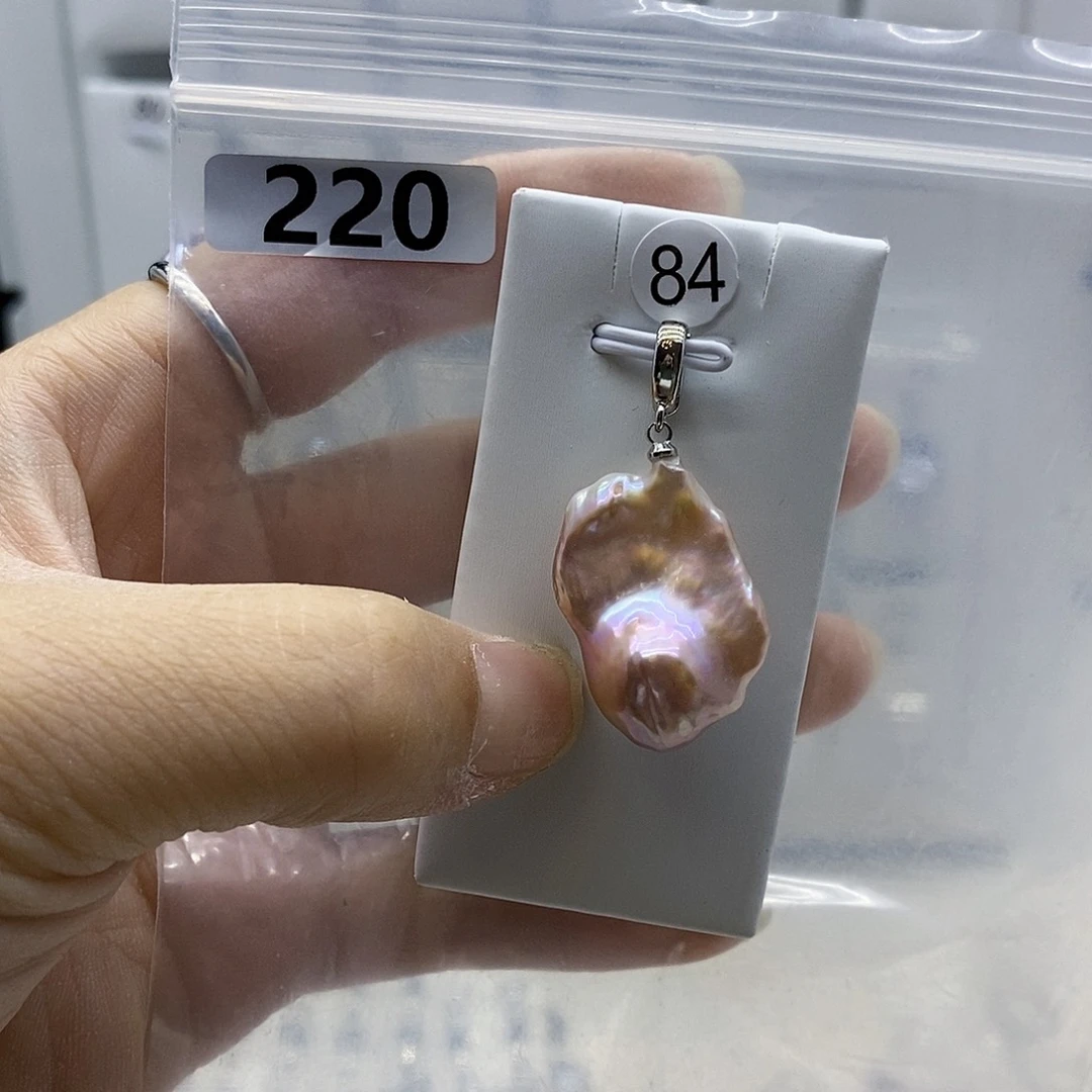 颈饰合金淡水珍珠