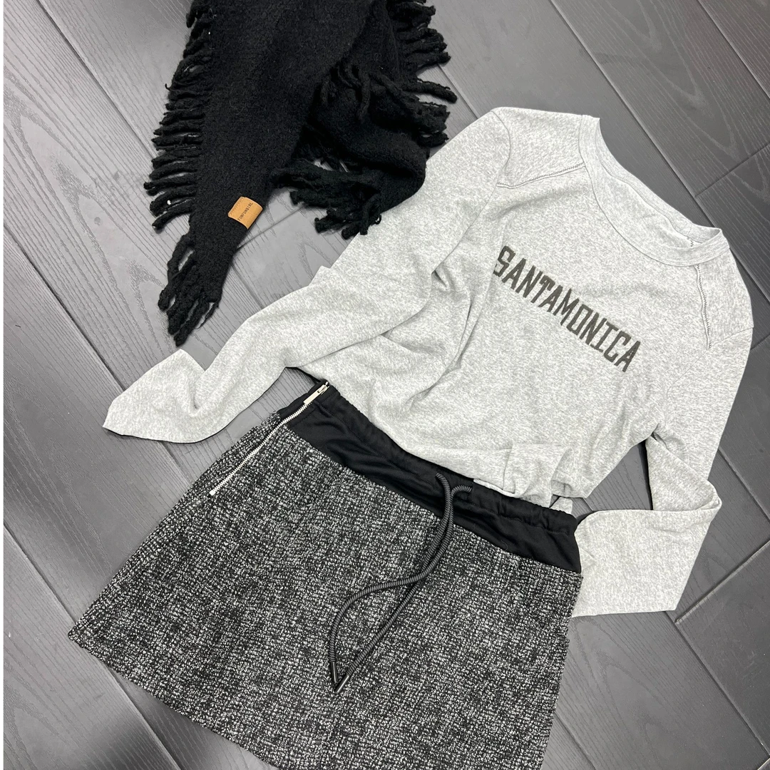 【Azlg】 字母长袖T恤31285