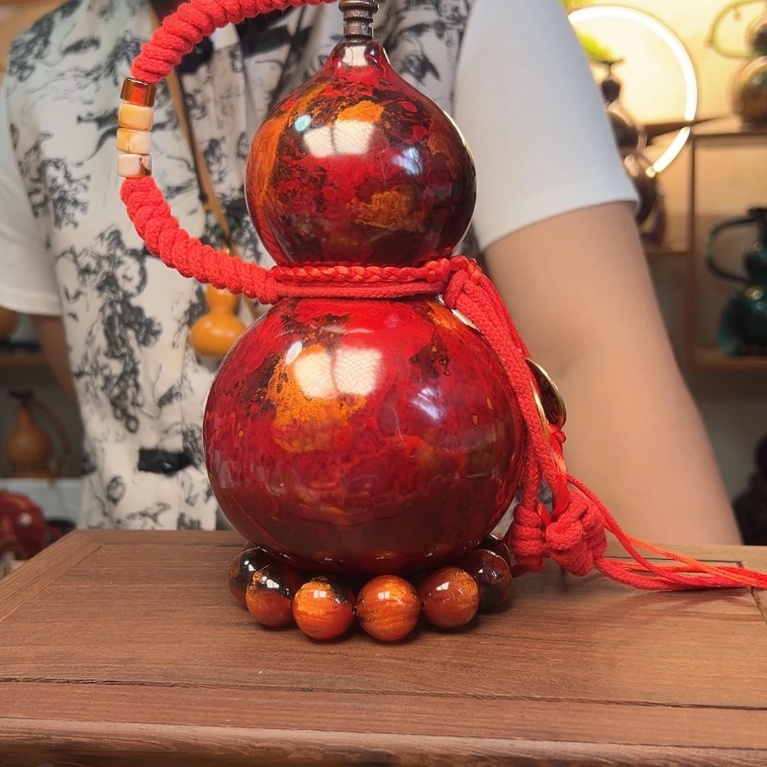16 传统大漆酒葫芦直播间一物一拍