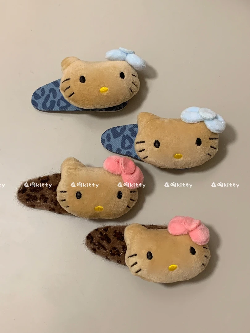 【在淘kitty福利】可爱hellokitty大发夹毛绒发夹发饰