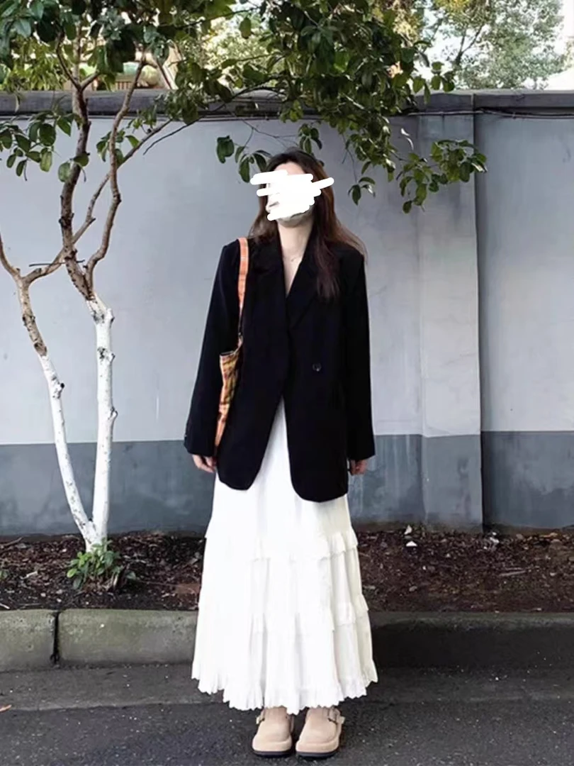 公主 春季新款时尚气质洋气西服+半身裙/99235裙99233西