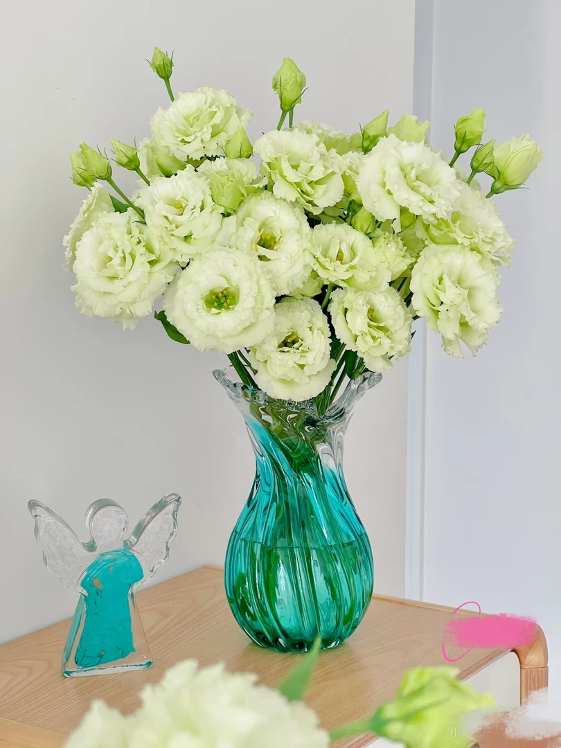 洋桔梗无刺玫瑰：收到花第一时间醒花，不会联系客服教学视频。