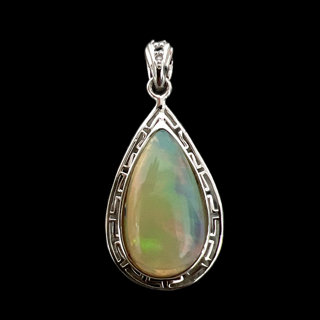 F0290欧泊吊坠孤品，