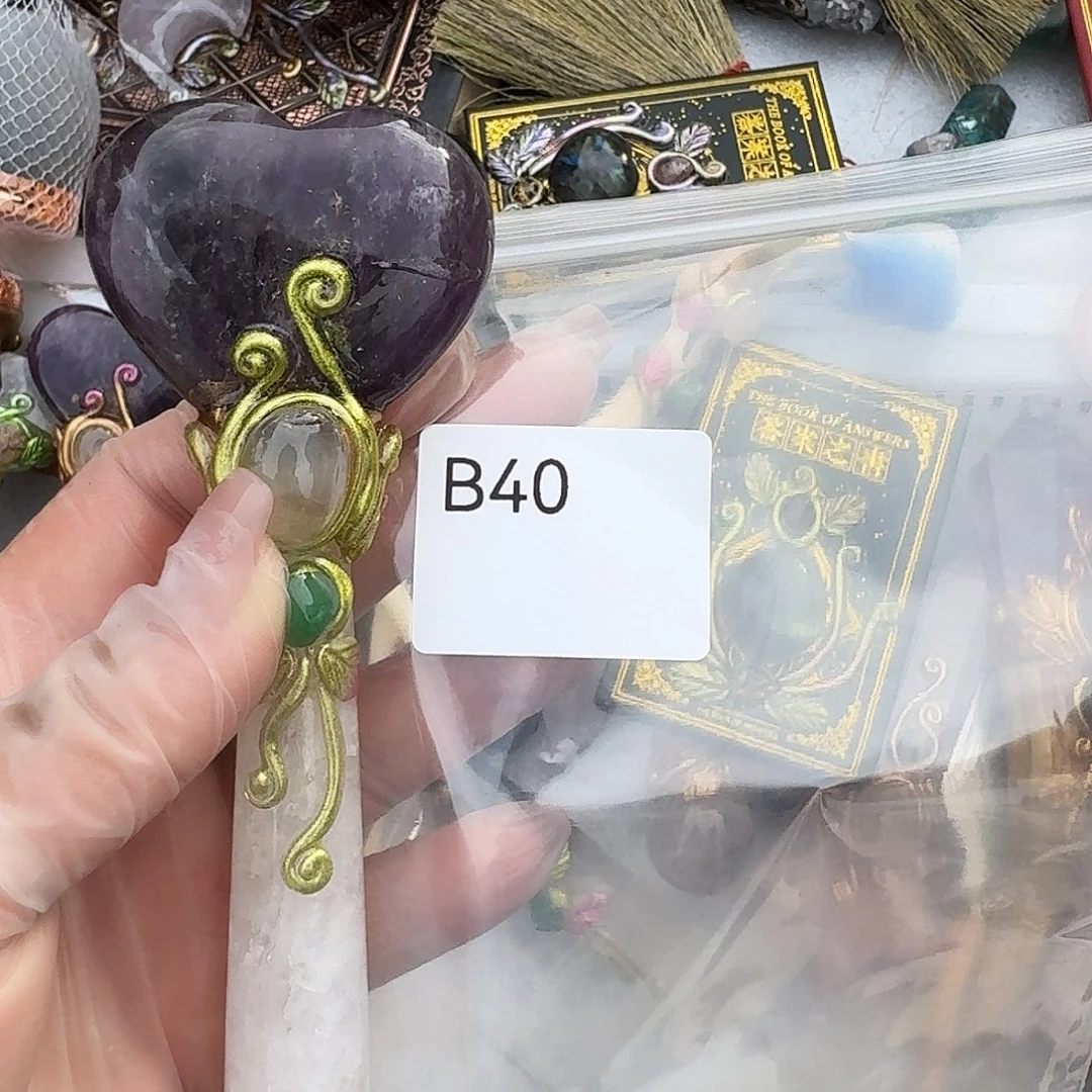 渡***心紫晶未镶嵌颈饰40