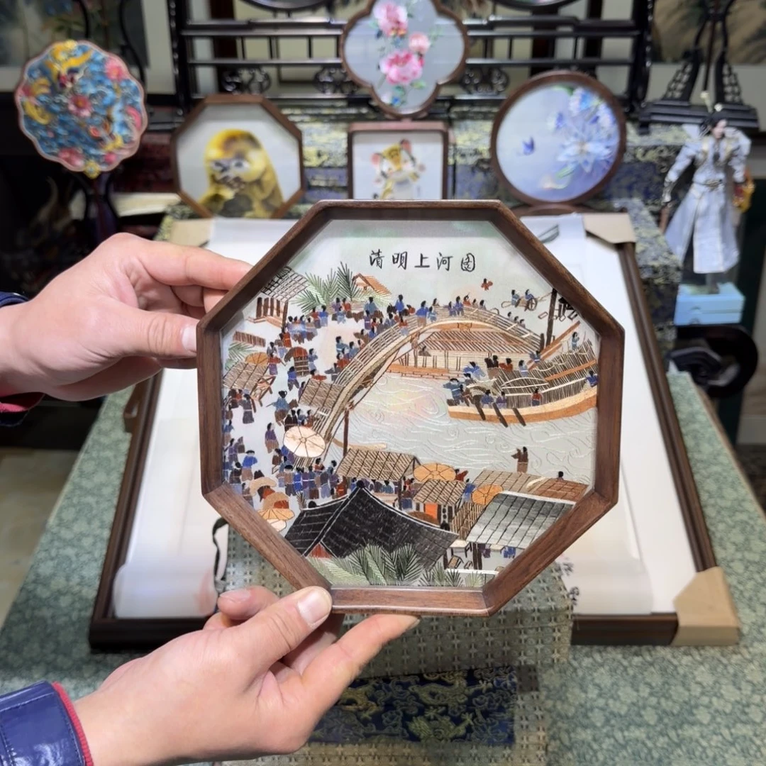 刺绣手工苏绣工艺双面