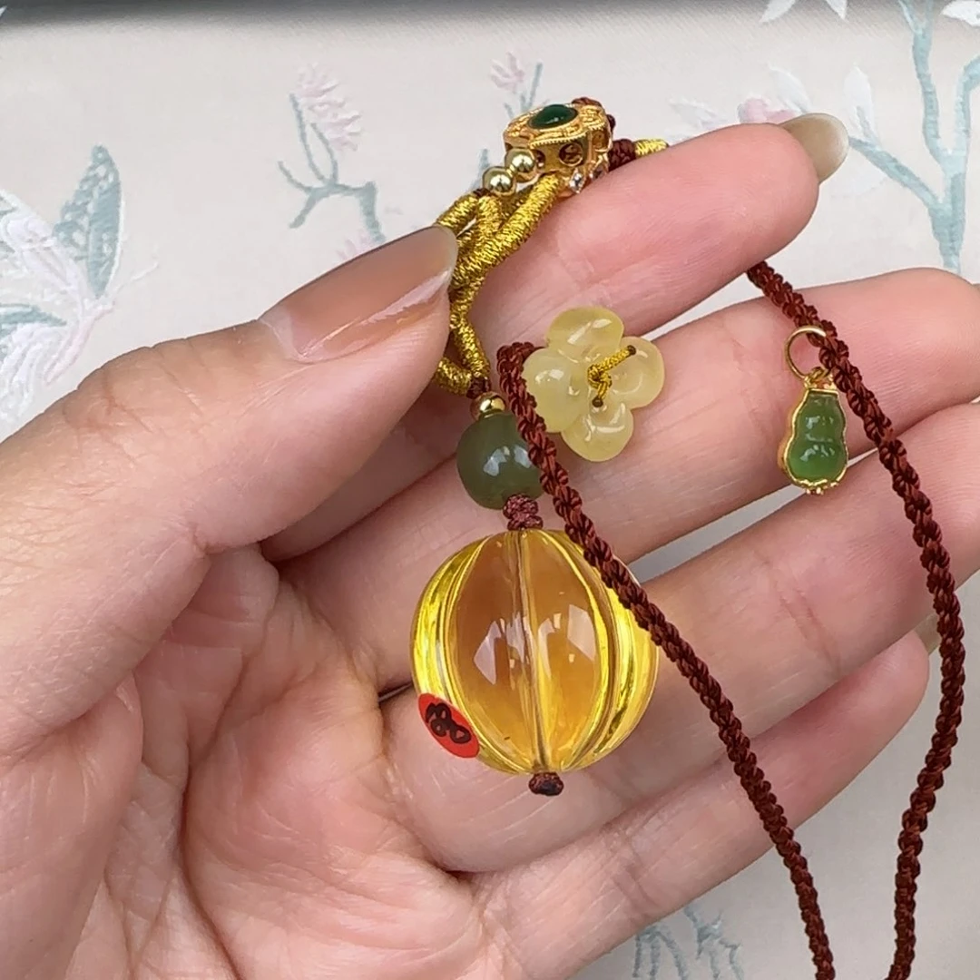 蜜蜡吊坠(赠链)未镶嵌