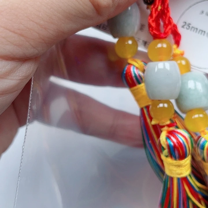 翡翠足银镀金镶嵌吊坠(不含链)