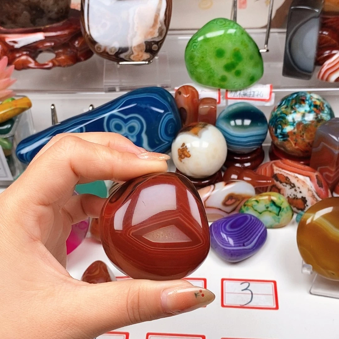 玛瑙/玉髓未镶嵌颈饰