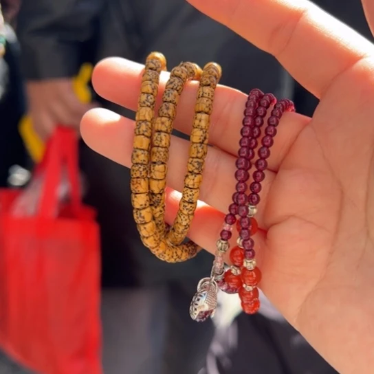 星月菩提吊坠项链