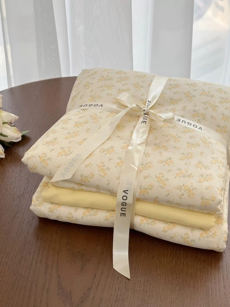 5号箱 尝鲜价！！雨爸纯棉双层纱四件套 px