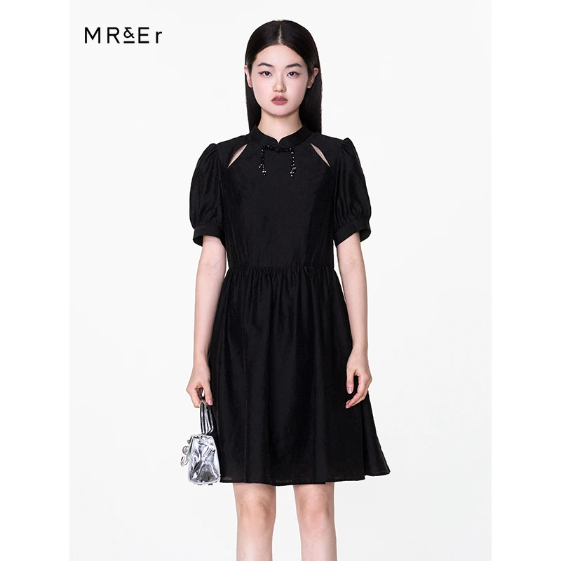 【达人专属】新中式改良高级感复古收腰气质裙子R4B91034